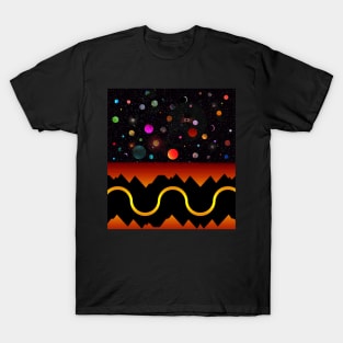 Dreaming of planets T-Shirt